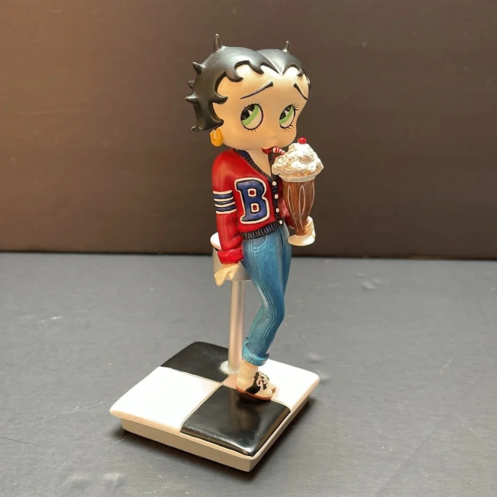 BETTY BOOP “Campus Cutie” by The Danbury Mint with C of A - stands 6.5” tall - Picture 9 of 9